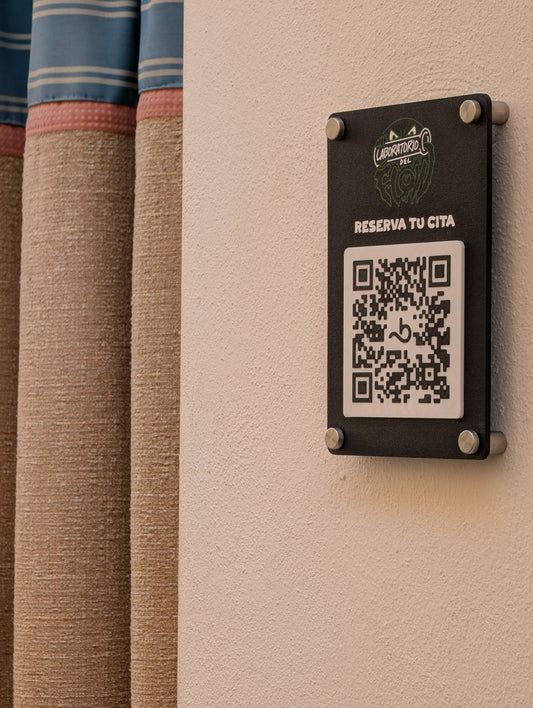 Placa QR pared